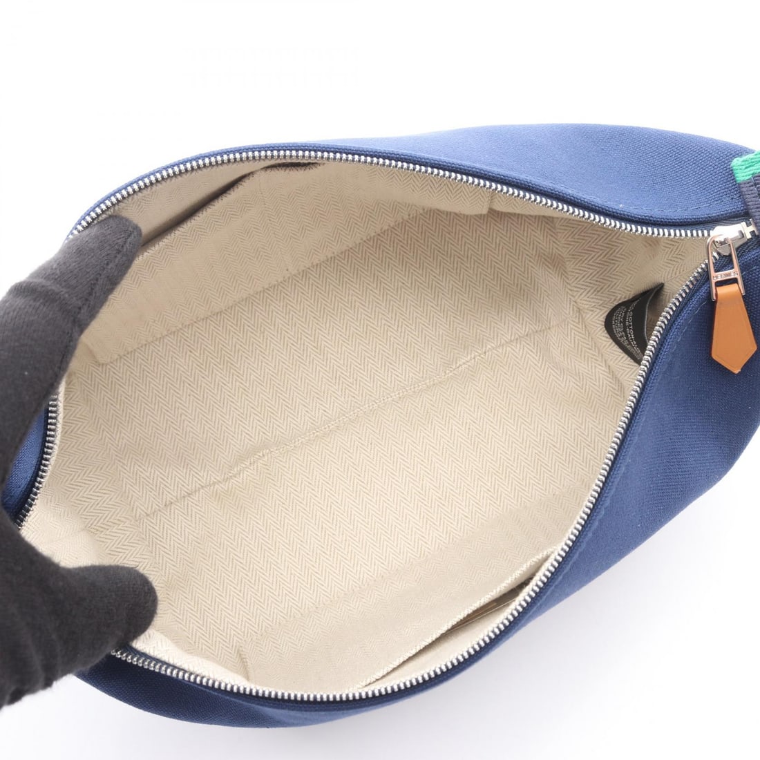 Hermes Bride-a-Brac PM Navy Green - 3