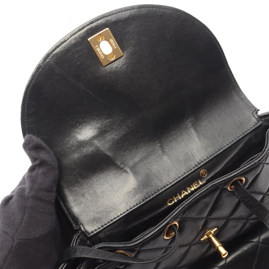 Chanel Matelasse Backpack Black - 9