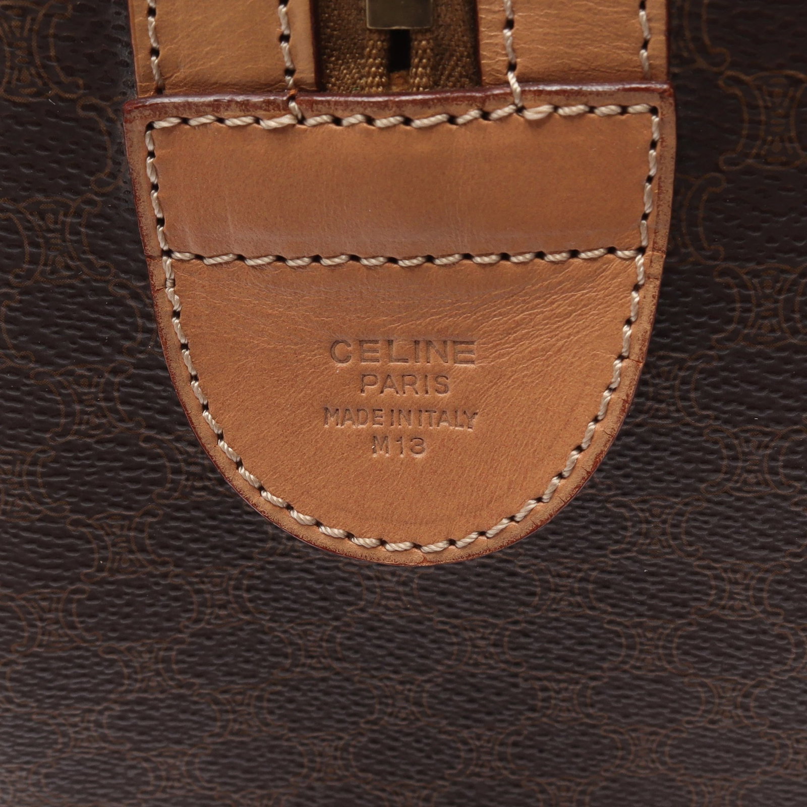 Celine Macadam Mini Boston Brown - 4