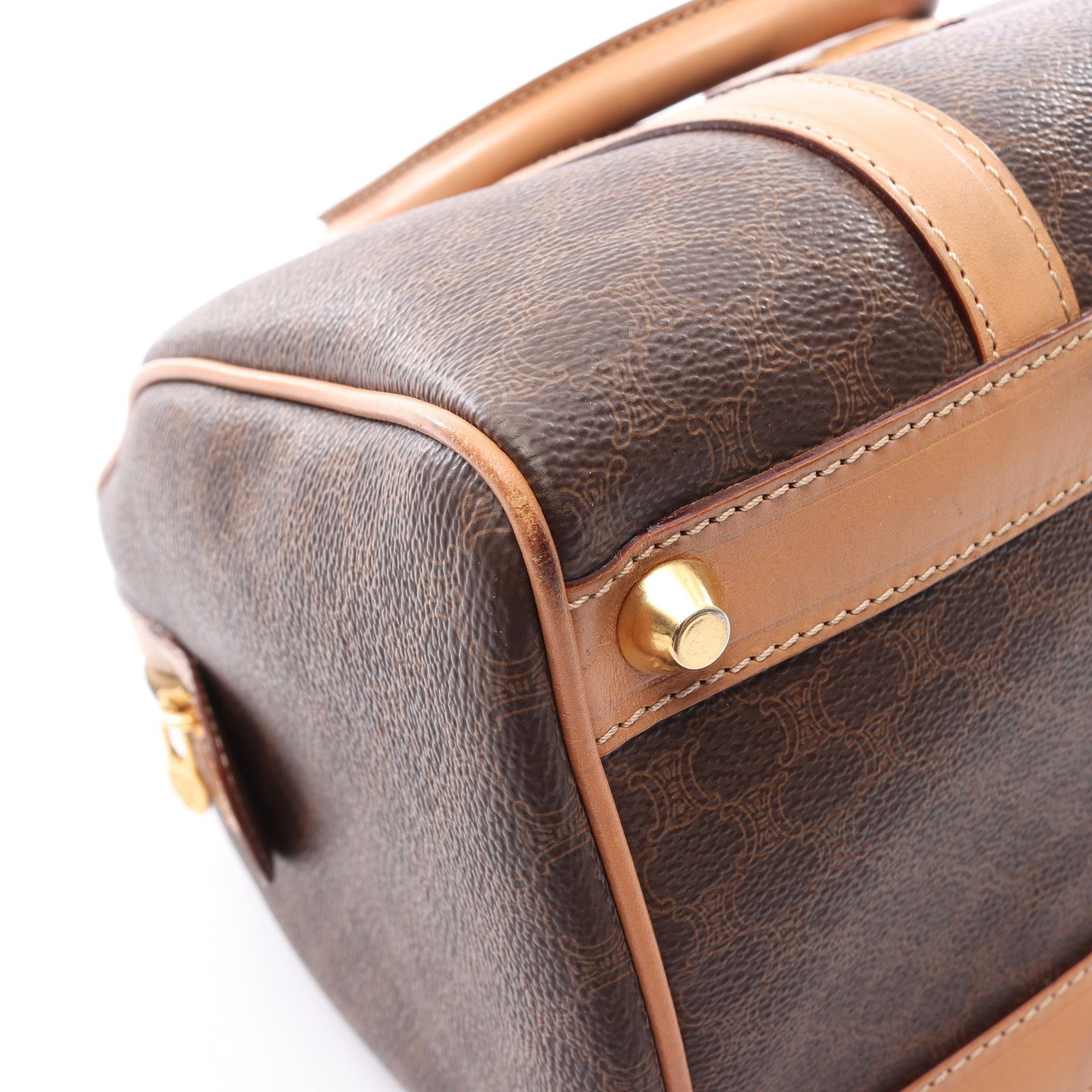 Celine Macadam Mini Boston Brown - 5