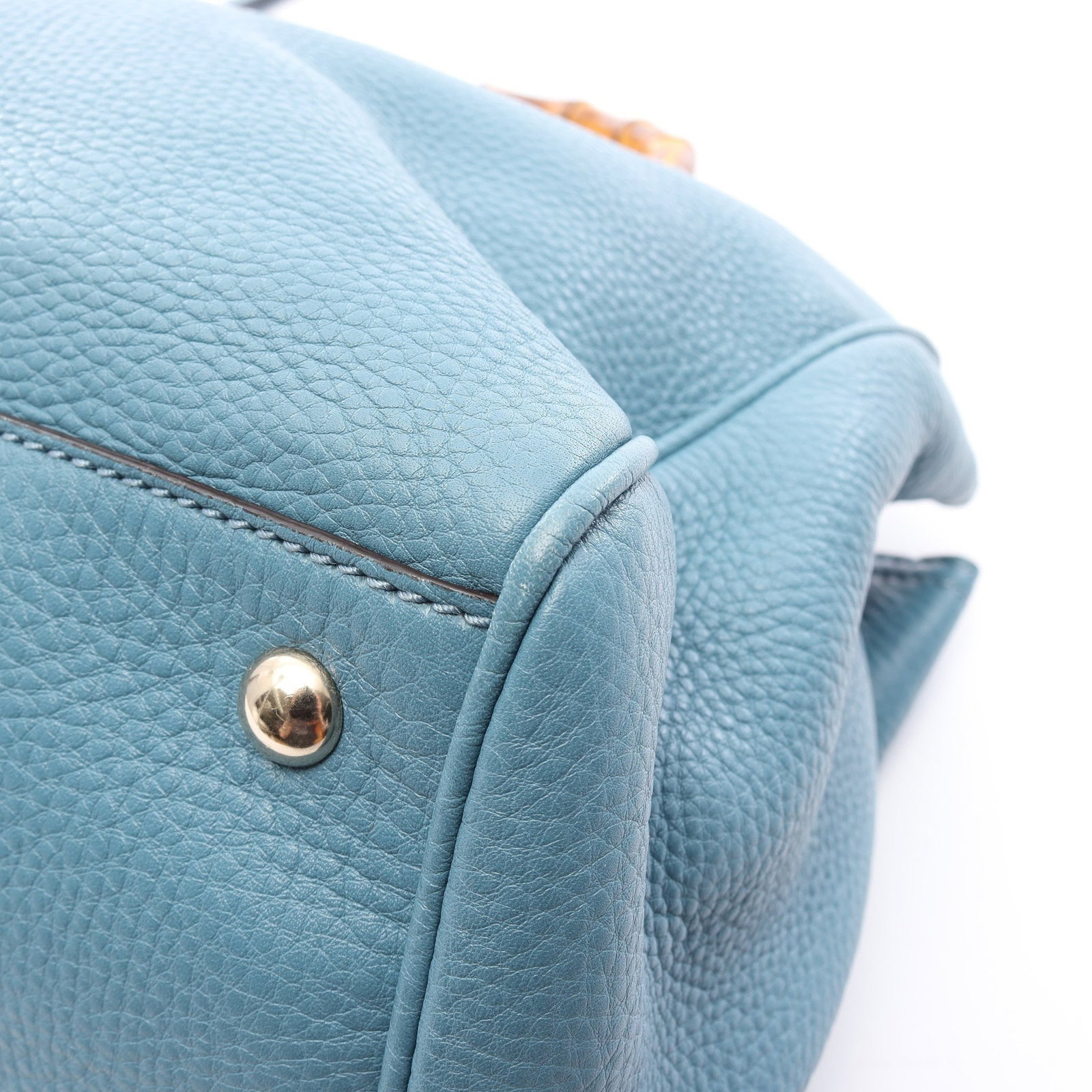 Gucci Bamboo Shopper Medium Blue - 5