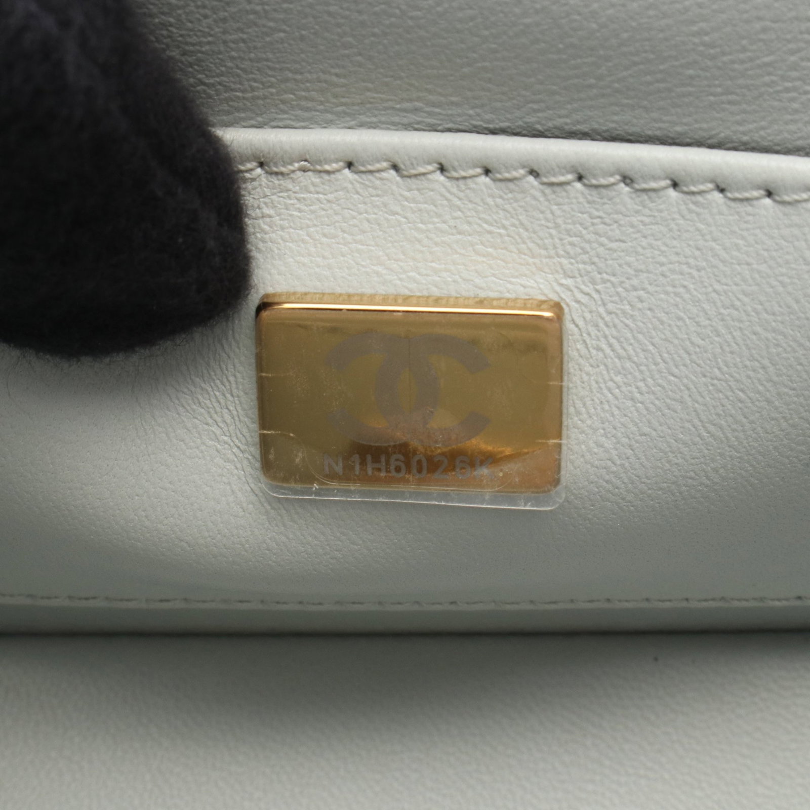 Chanel Vanity 2WAY Blue Gray - 5