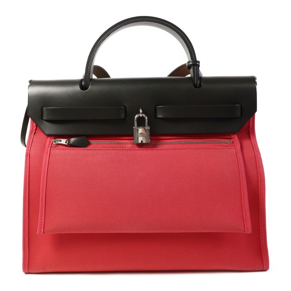 Hermes Herbag Zip 31 Rose - 2