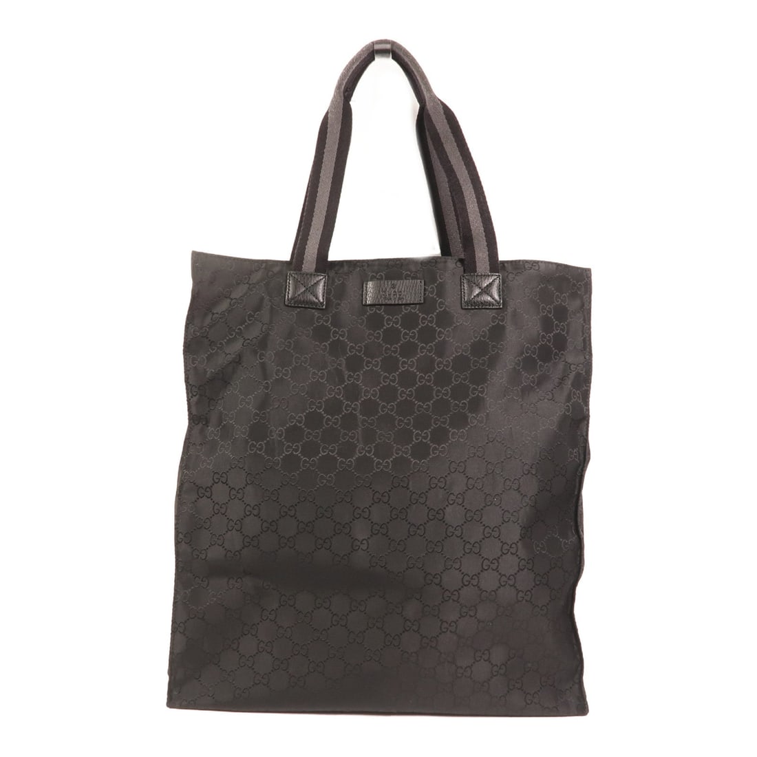 Gucci GG Outlet Tote Nylon Black: GG Outlet tote 449177 in black nylon. Includes storage bags. Size 36 x 40 x 14 cm.