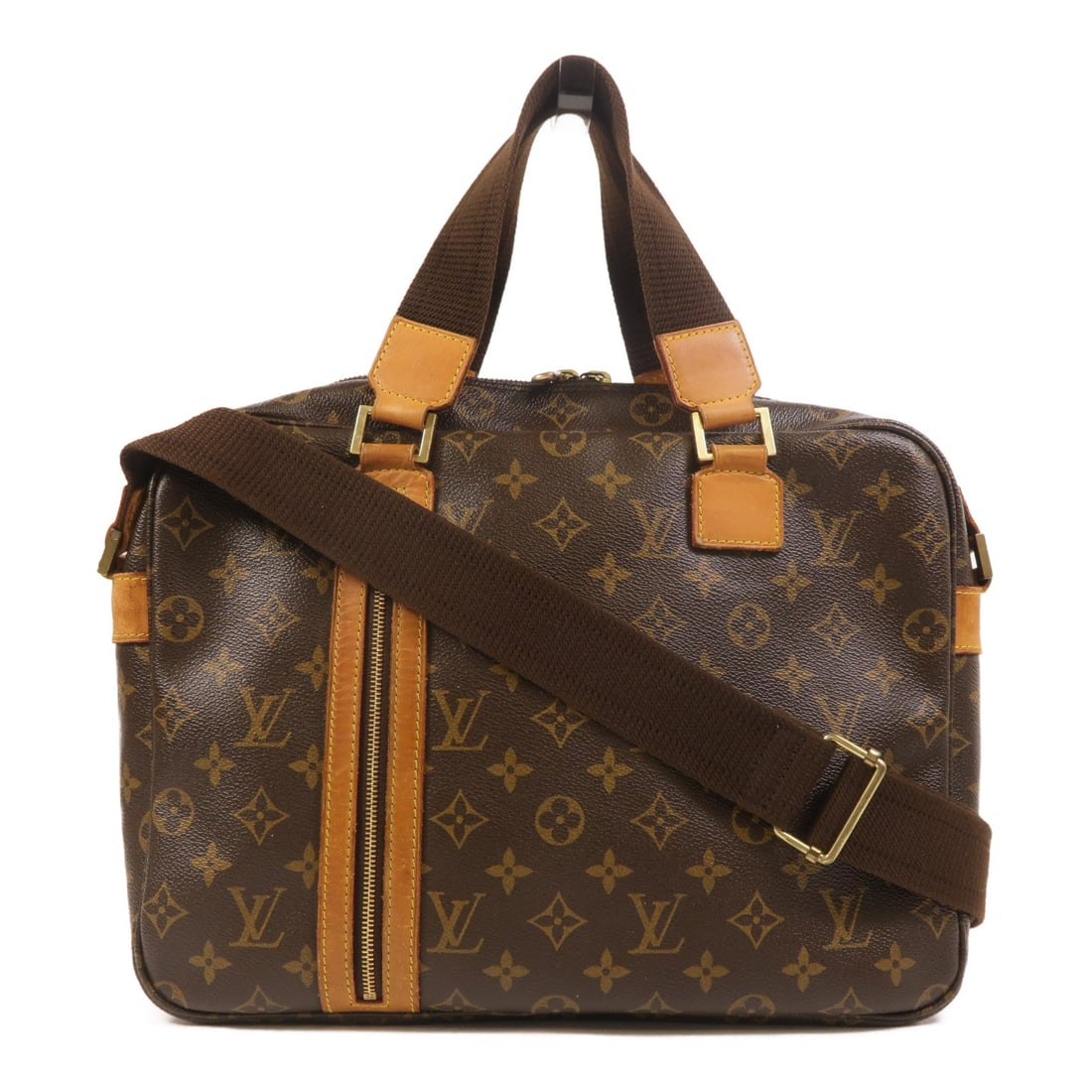 Louis Vuitton Sac Bosphore Brown: Sac Bosphore 2 way shoulder bag M40043 in brown Monogram canvas. Size 34 x 25 x 8 cm.