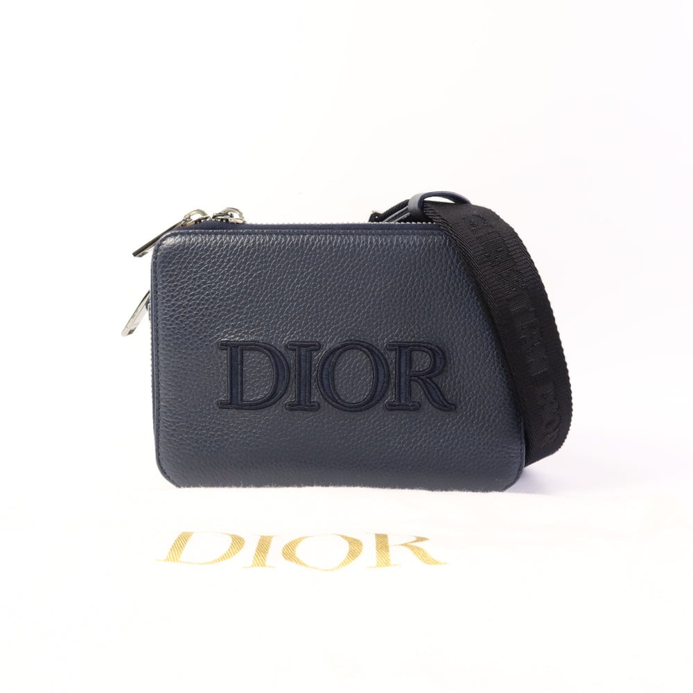 Dior Shoulder Bag Navy - 18