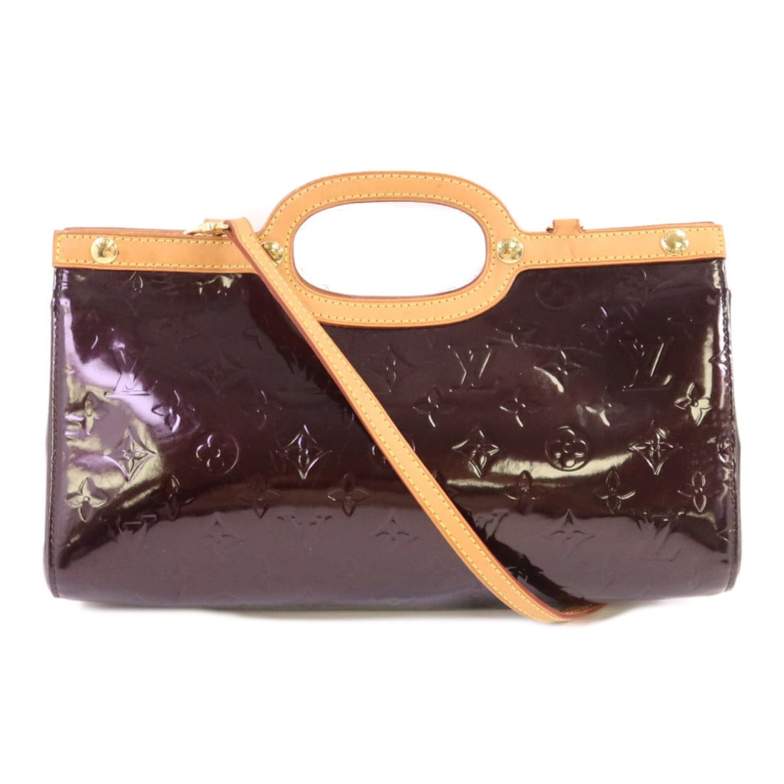Louis Vuitton Roxbury Drive Vernis: Roxbury Drive handbag shoulder bag M91995 in red Vernis leather. Size 31.5 x 17.5 x 10 cm.