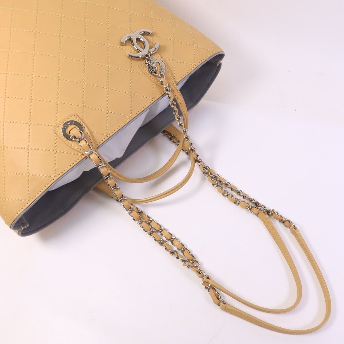 Chanel Tote Bag Beige - 9