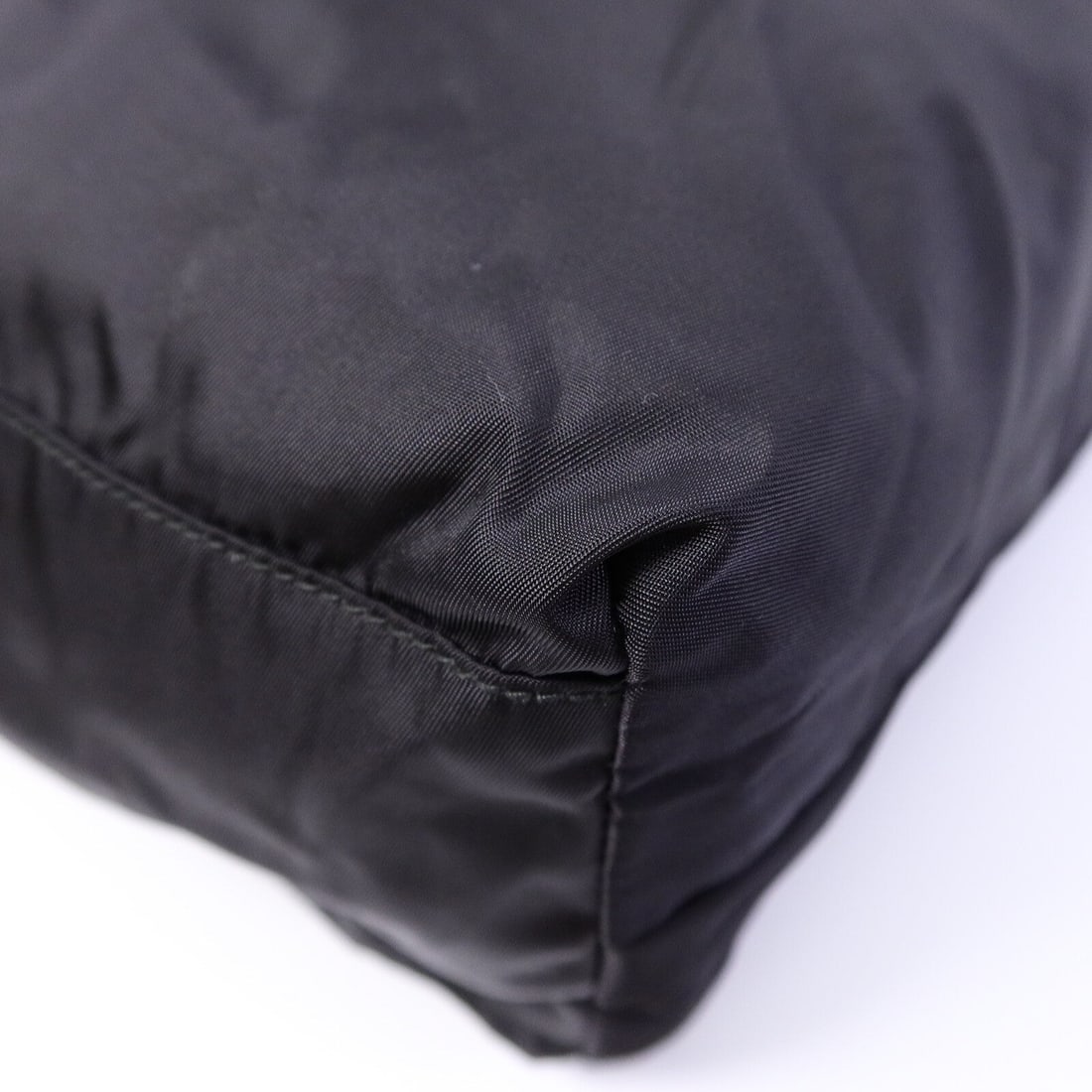 Prada Nylon Tote Bag Black - 12