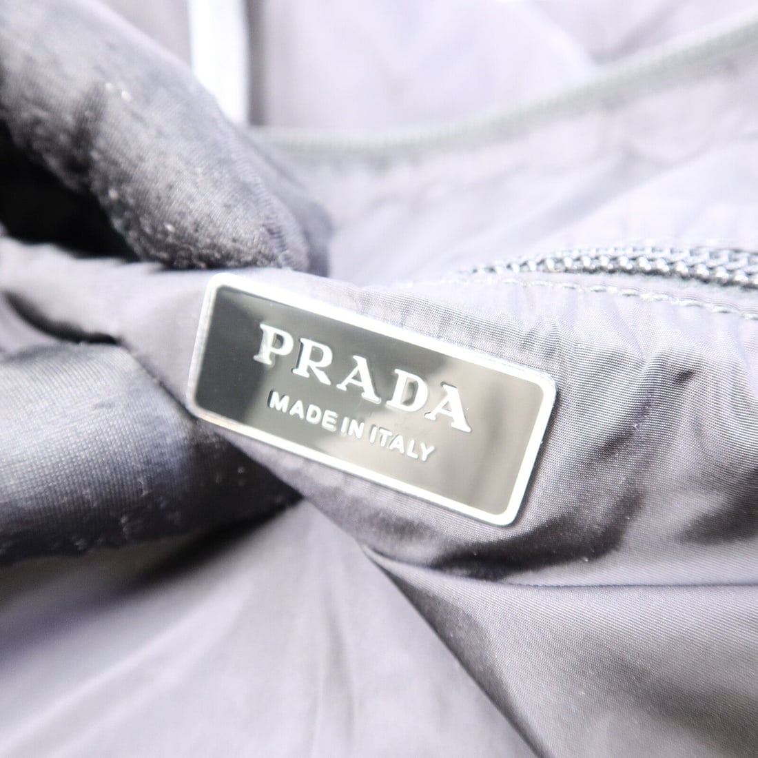 Prada Nylon Tote Bag Black - 6