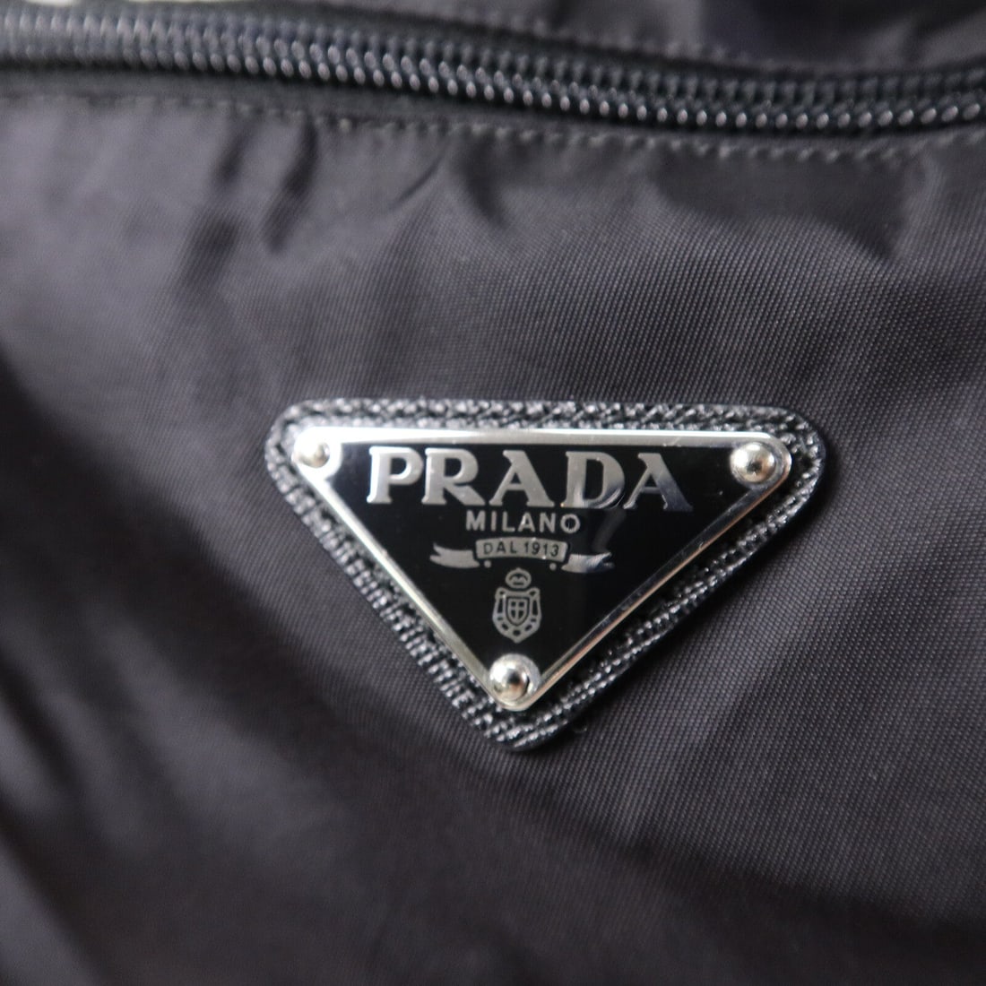 Prada Nylon Tote Bag Black - 7