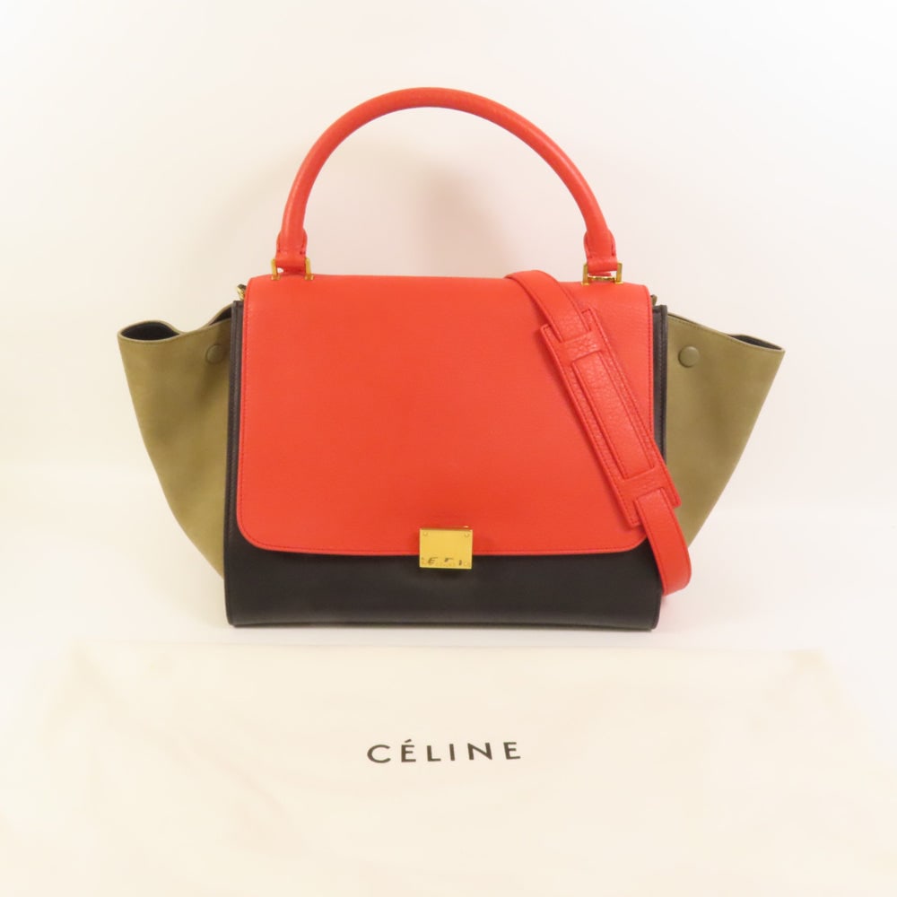 Celine Trapeze 2 Way Black - 10
