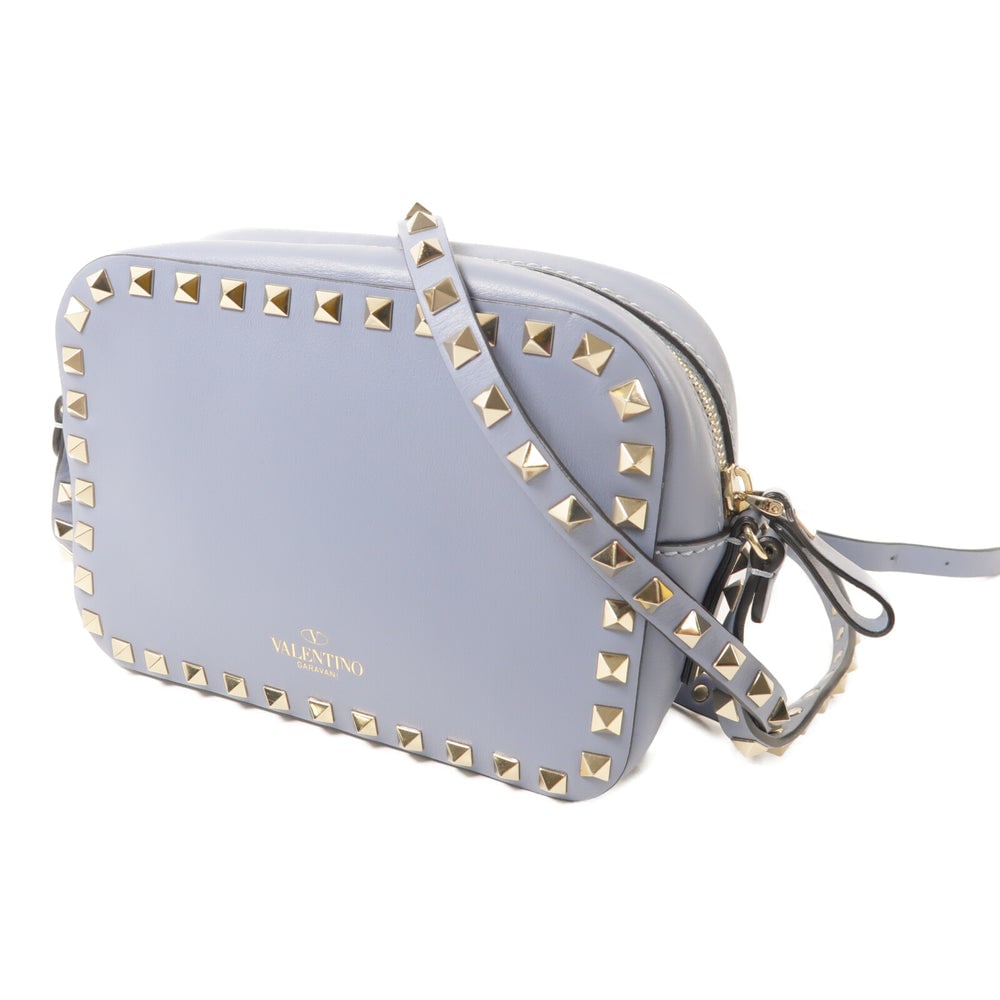 Valentino Rockstud Shoulder Bag Blue - 2