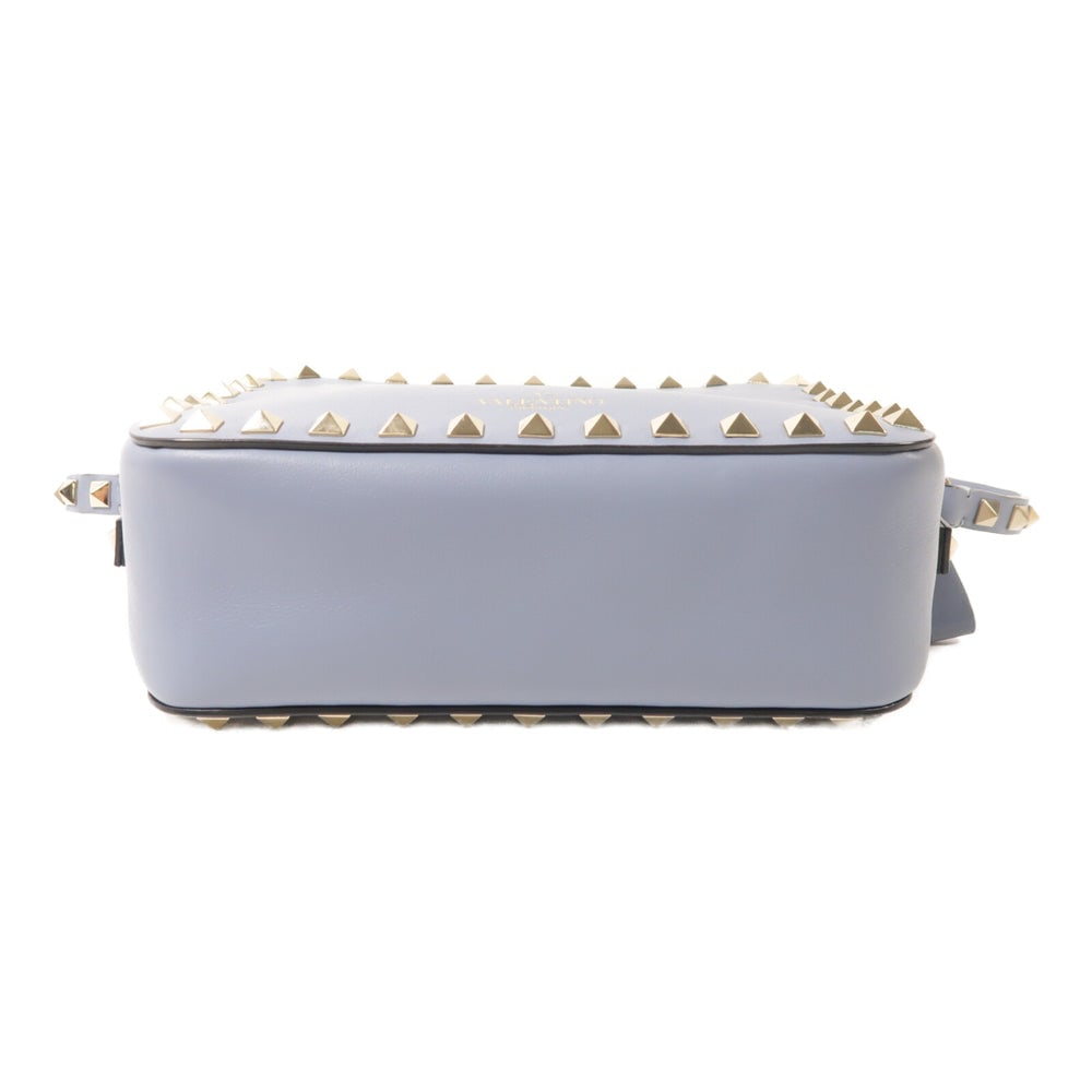 Valentino Rockstud Shoulder Bag Blue - 4