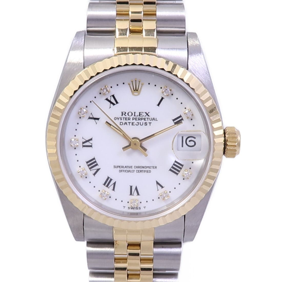 Tudor Black Bay 41 S&G 79683: White automatic watch in stainless steel and gold plated material. Includes guarantee. 41mm case, 19cm wrist.