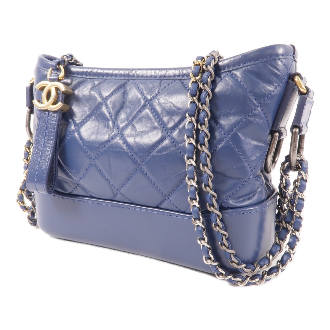 Chanel Gabrielle Small Navy - 3