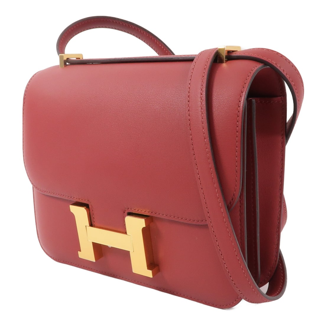 Hermes Constance Mini Rouge Grenat - 3
