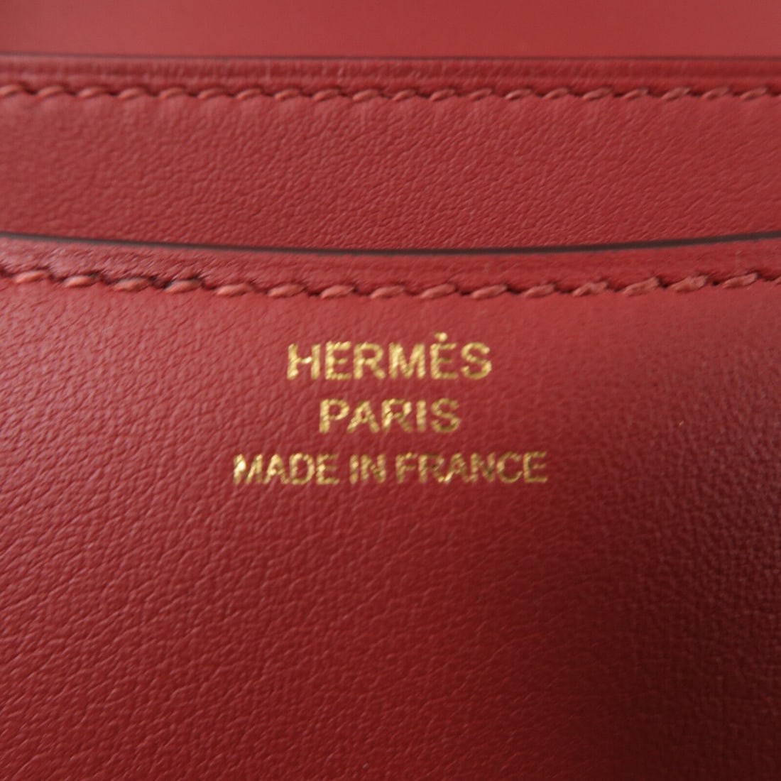 Hermes Constance Mini Rouge Grenat - 6