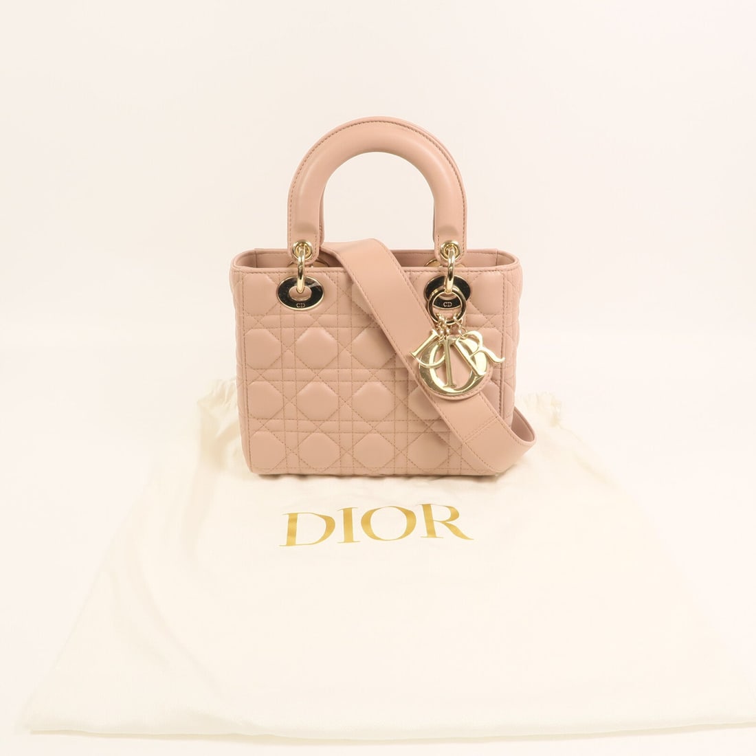 Dior Lady Dior Small Pink - 17
