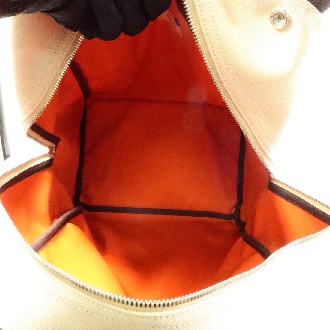 Hermes Groom Backpack Beige - 5