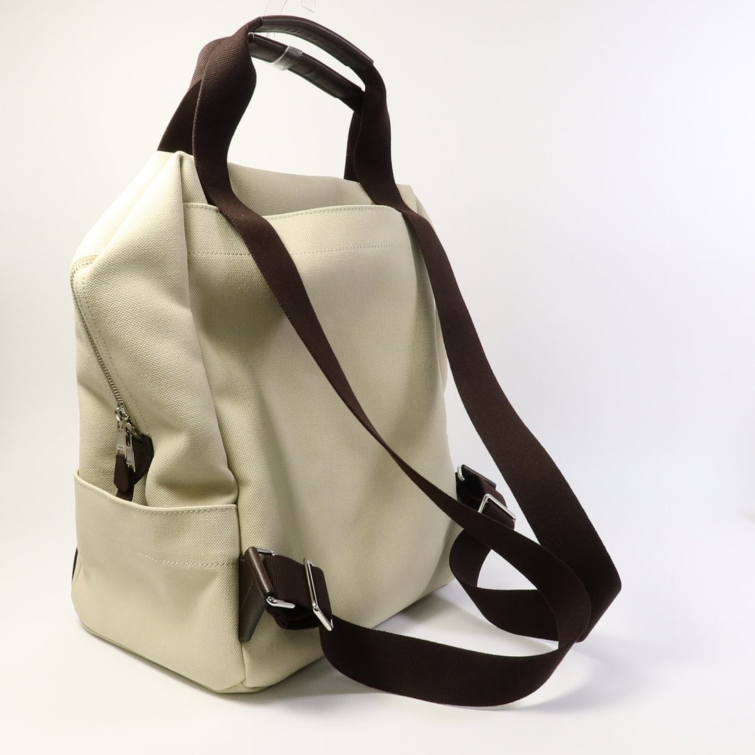 Hermes Groom Backpack Beige - 8