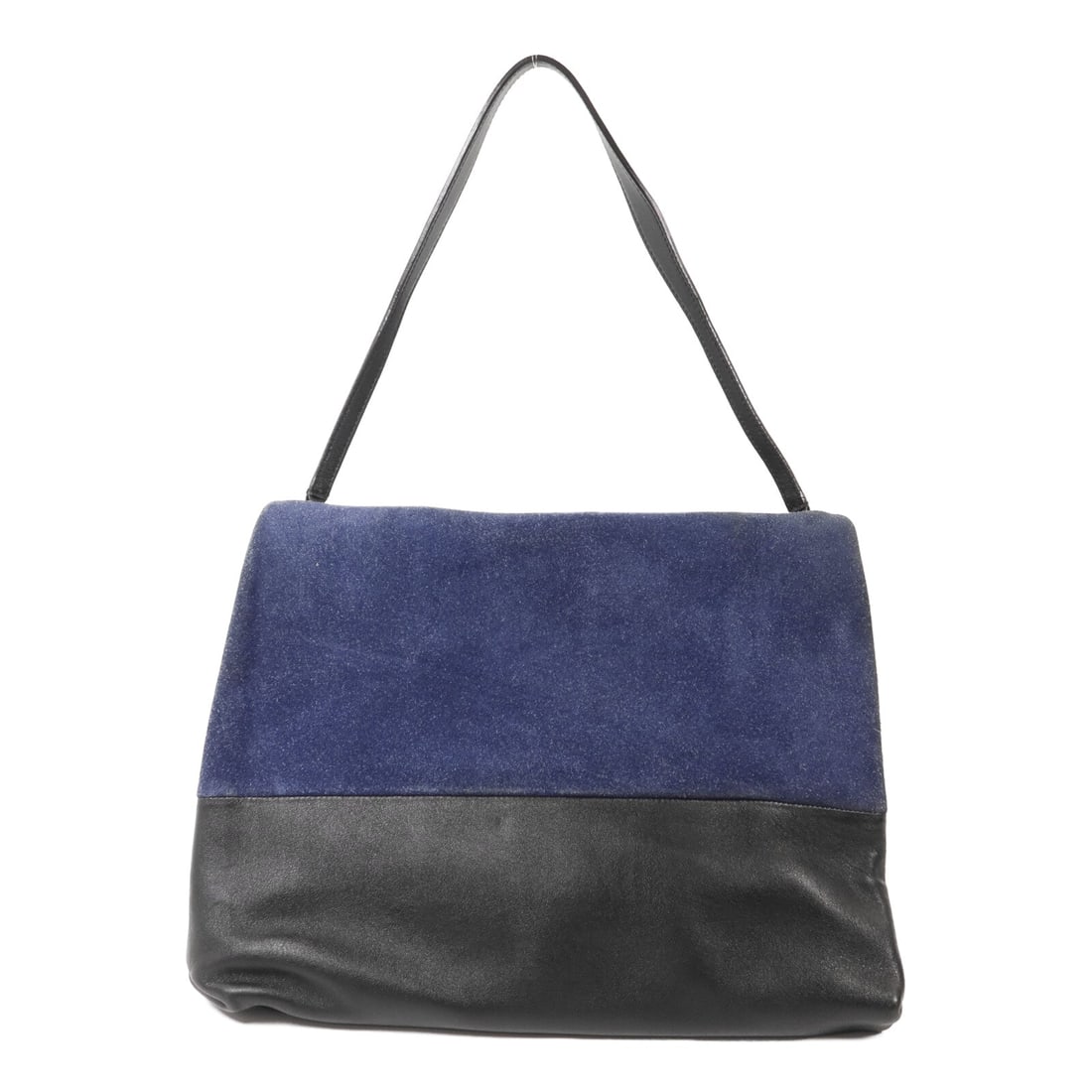 Celine All Soft Shoulder Bag Blue - 2