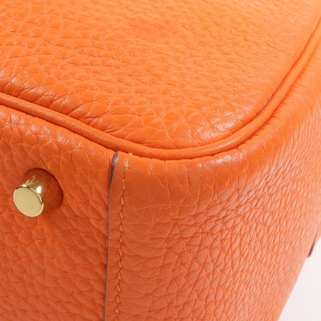 Hermes Mini Lindy Orange - 12