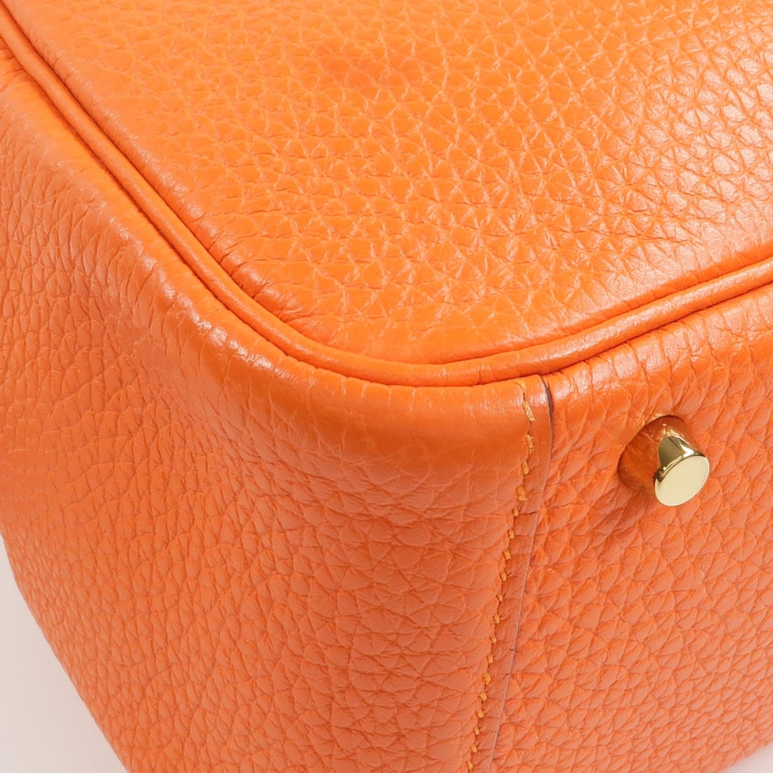 Hermes Mini Lindy Orange - 15
