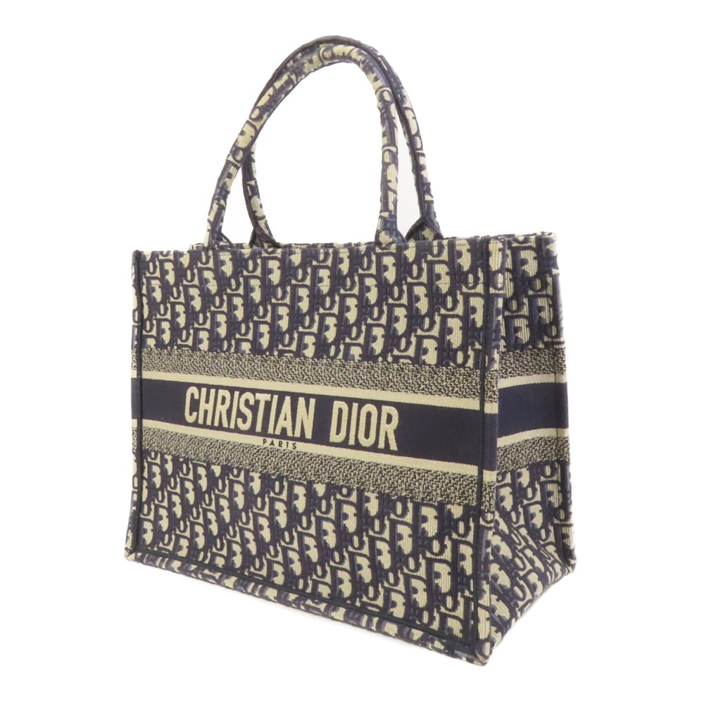 Dior Book Tote Medium Blue - 3