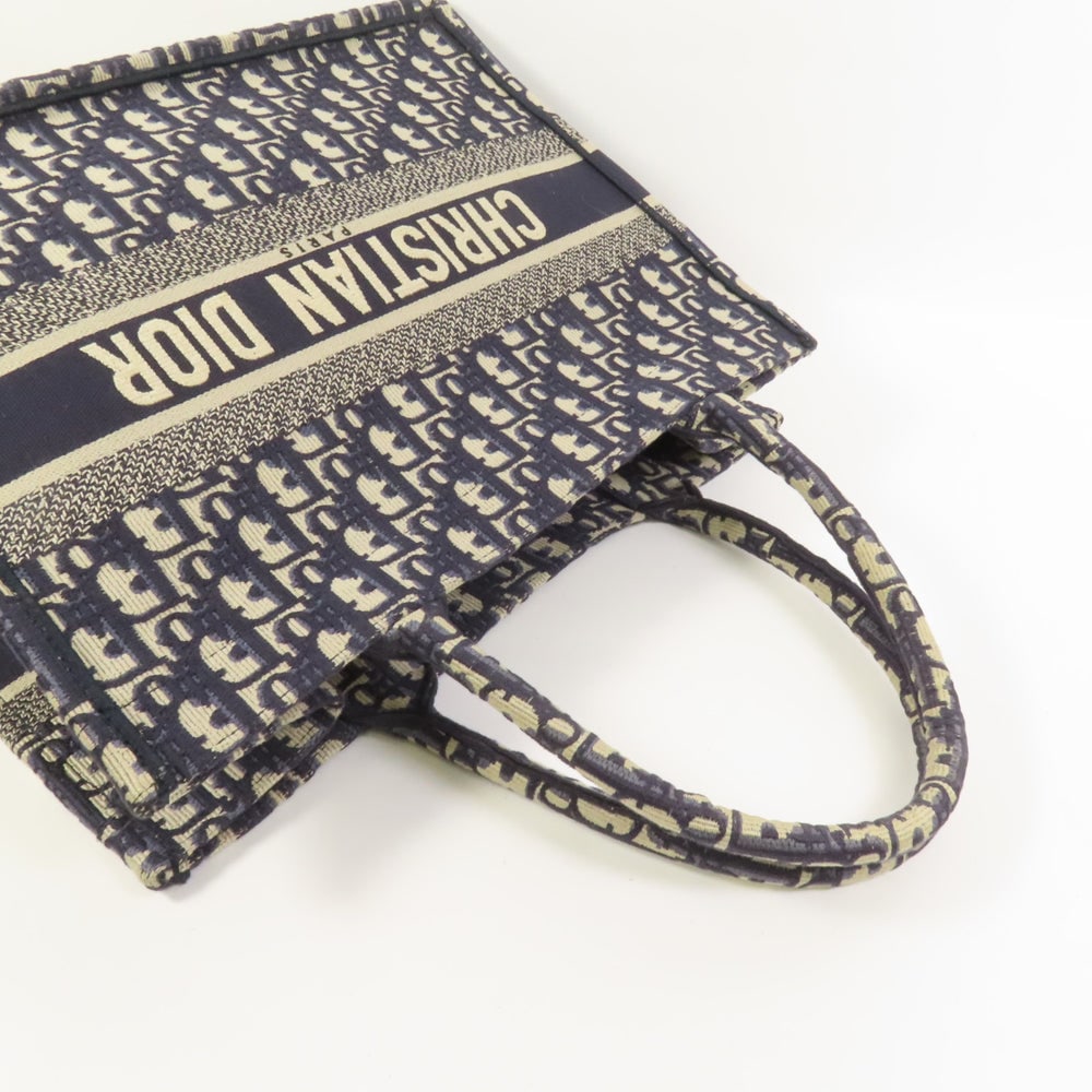 Dior Book Tote Medium Blue - 6