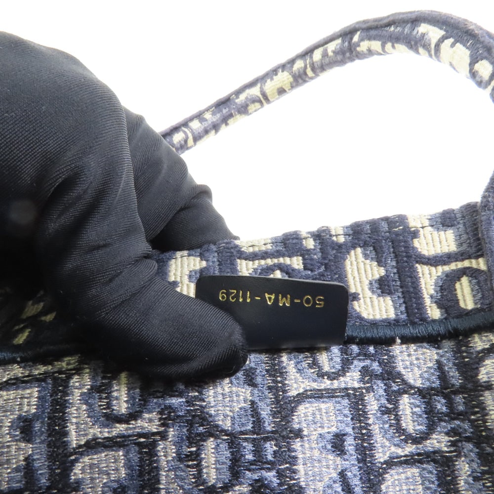Dior Book Tote Medium Blue - 8