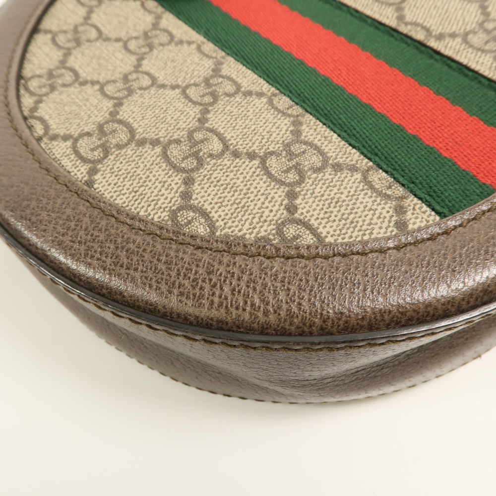 Gucci Ophidia Shoulder Beige Brown - 14