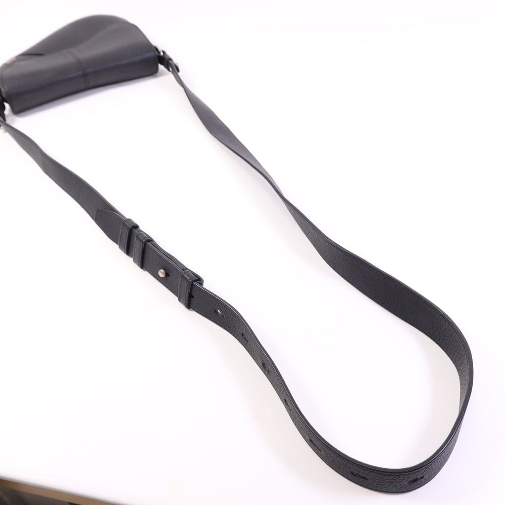 Dior Mini Saddle Bag Black - 10