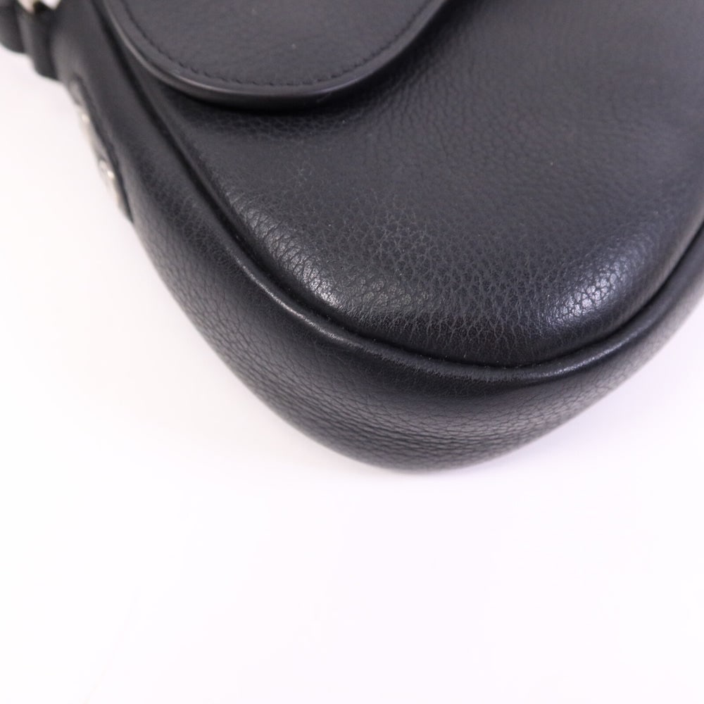 Dior Mini Saddle Bag Black - 12