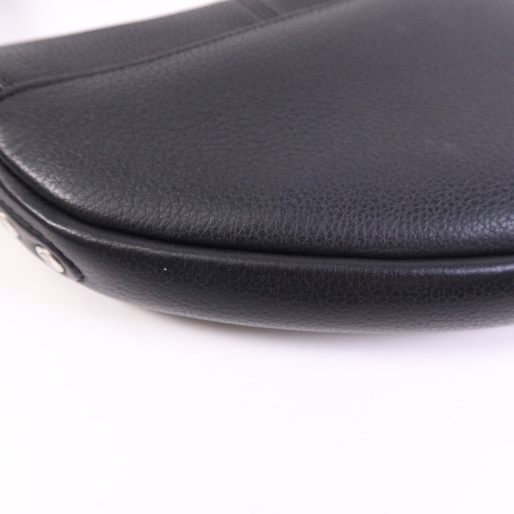 Dior Mini Saddle Bag Black - 14