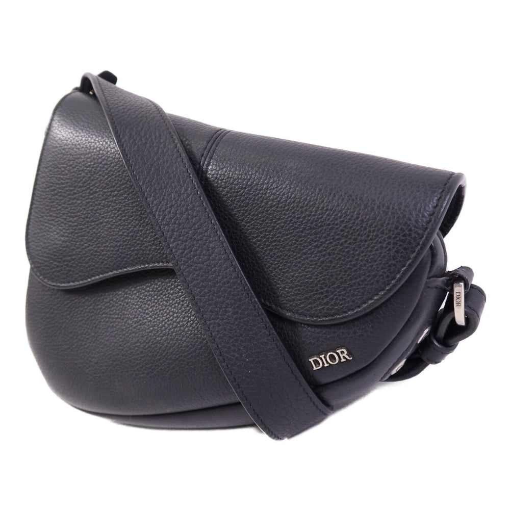 Dior Mini Saddle Bag Black - 3