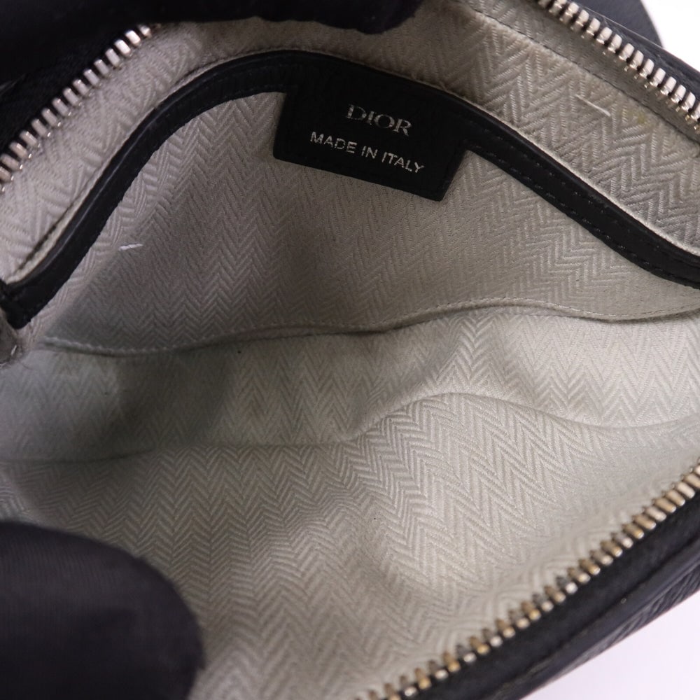 Dior Mini Saddle Bag Black - 5