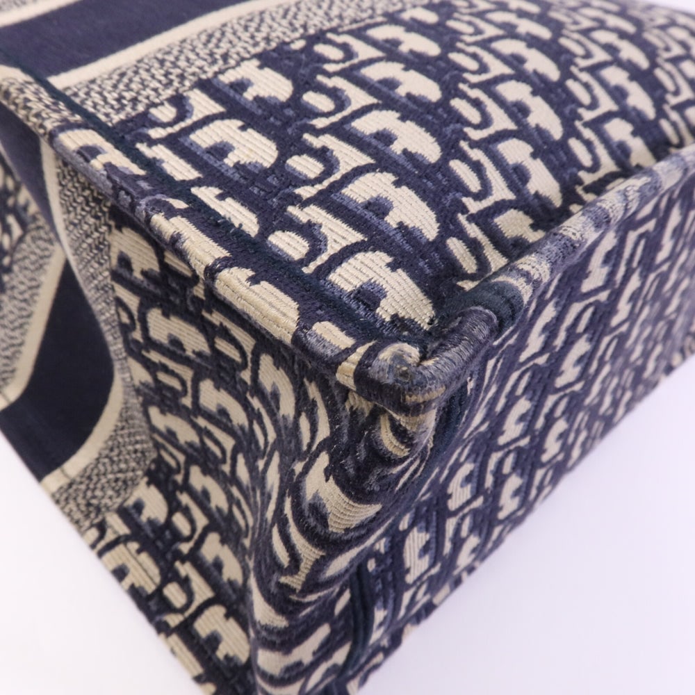 Dior Book Tote Medium Blue - 13