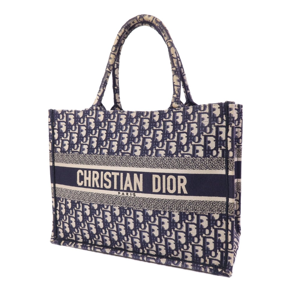 Dior Book Tote Medium Blue - 3