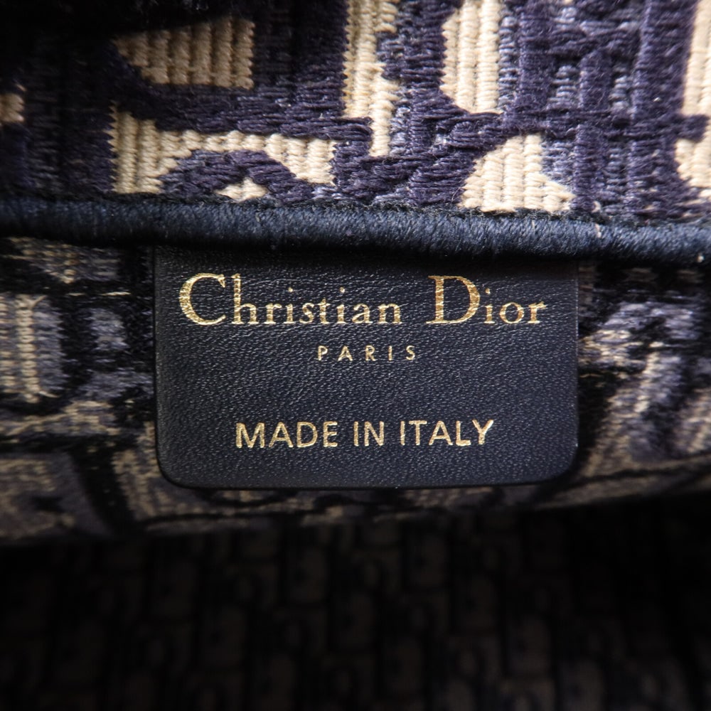 Dior Book Tote Medium Blue - 6