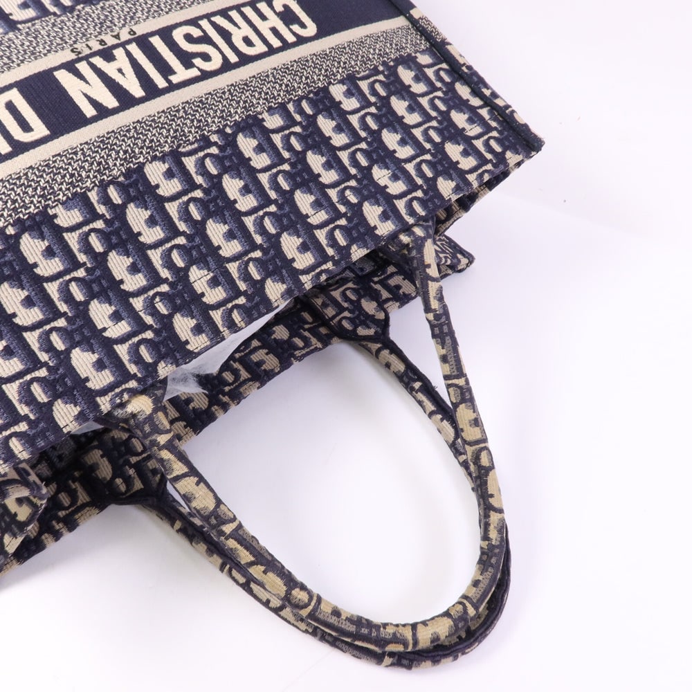 Dior Book Tote Medium Blue - 8