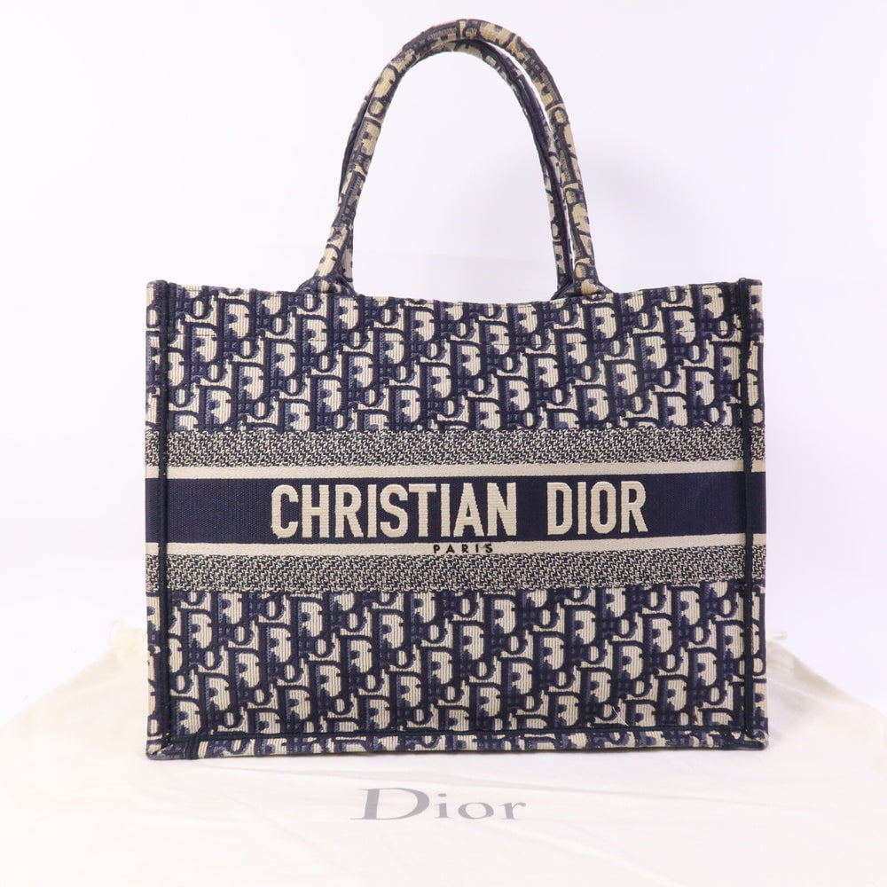 Dior Book Tote Medium Blue - 9