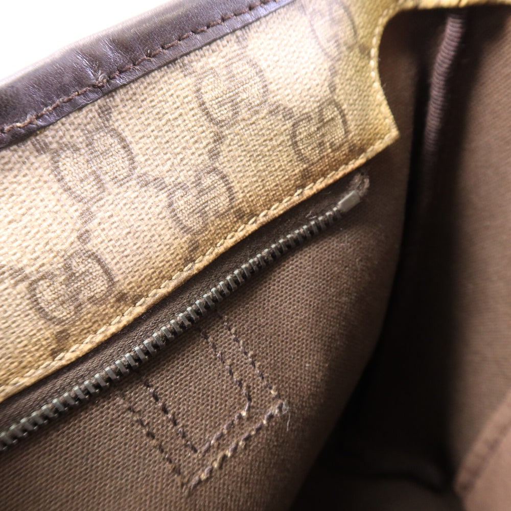 Gucci Coated Tote Brown - 14