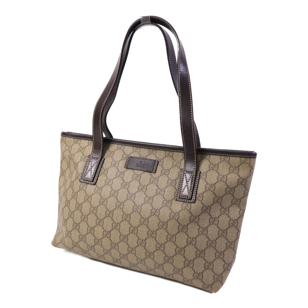 Gucci Coated Tote Brown - 3