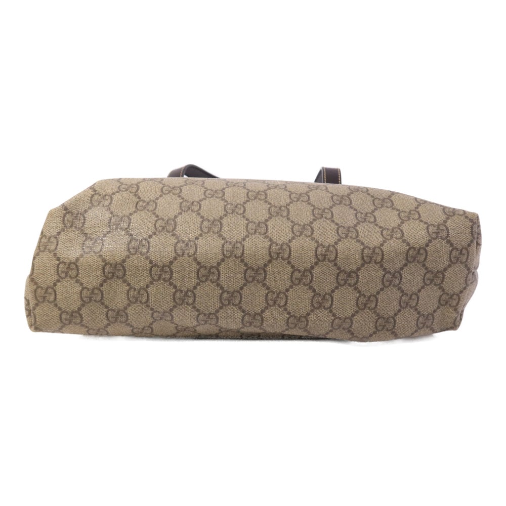 Gucci Coated Tote Brown - 4
