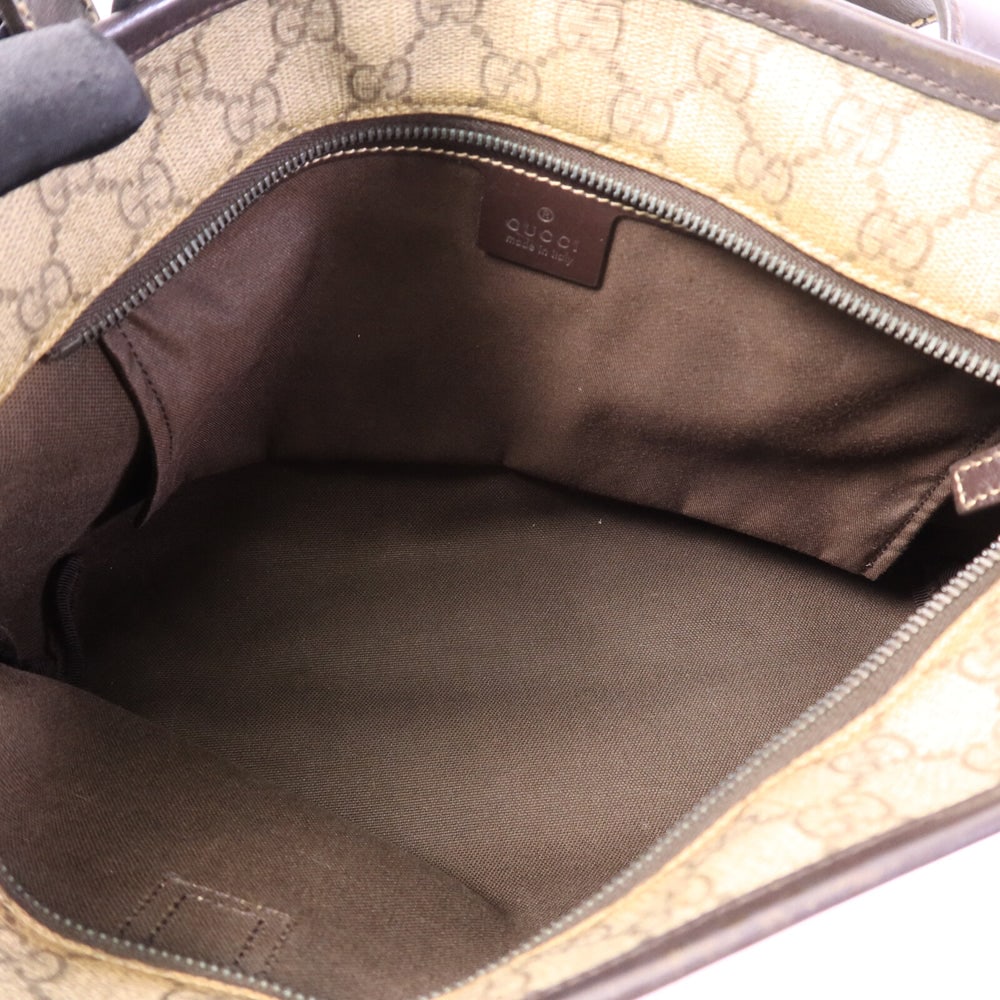 Gucci Coated Tote Brown - 5