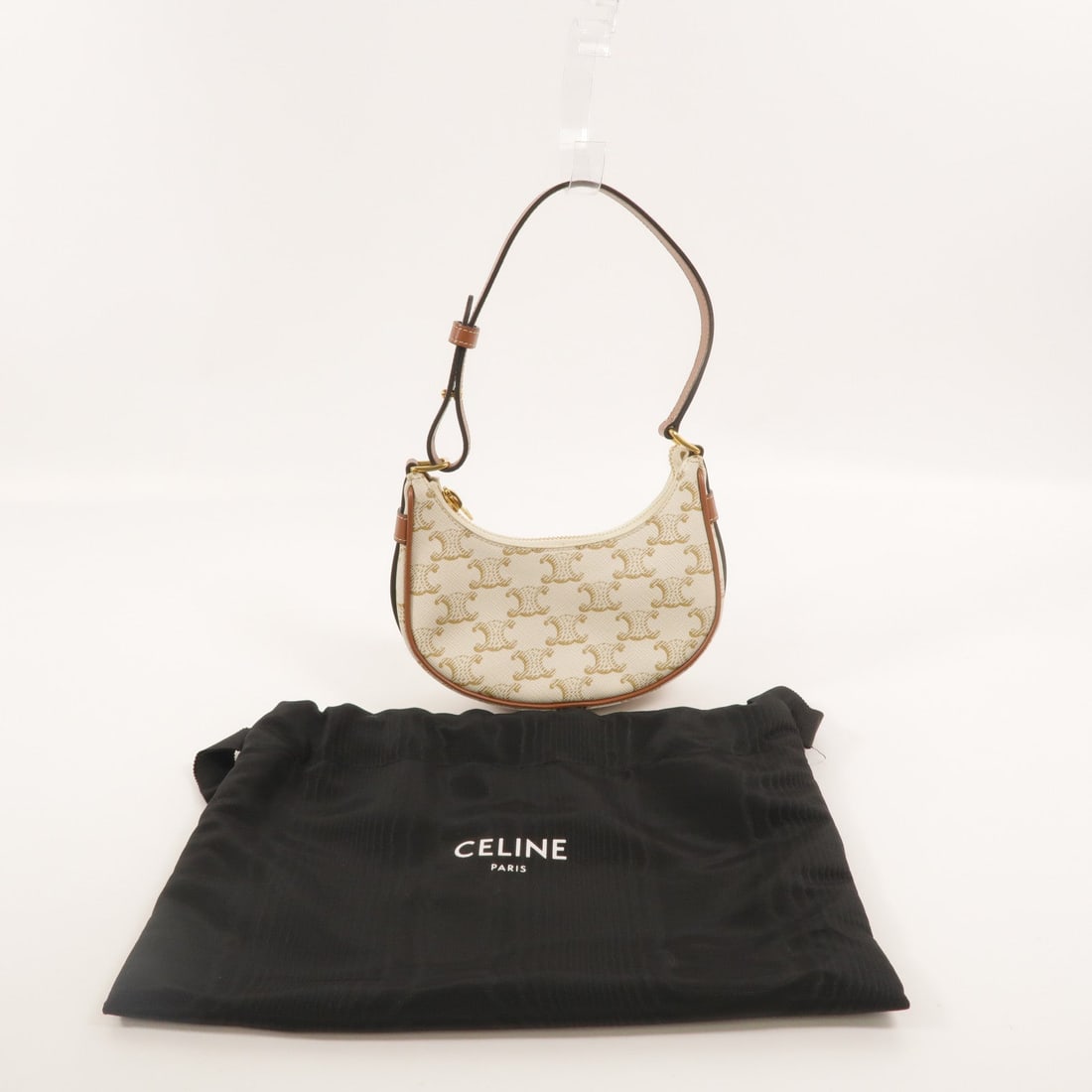 Celine Ava Mini Shoulder Bag White - 10
