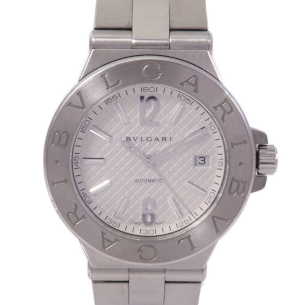 Hermes Kelly KE1.210 Quartz Watch: Silver quartz Kelly watch in stainless steel with leather belt. Includes storage box and clochette. 40 x 20mm case, fits 14-16.5cm wrist.