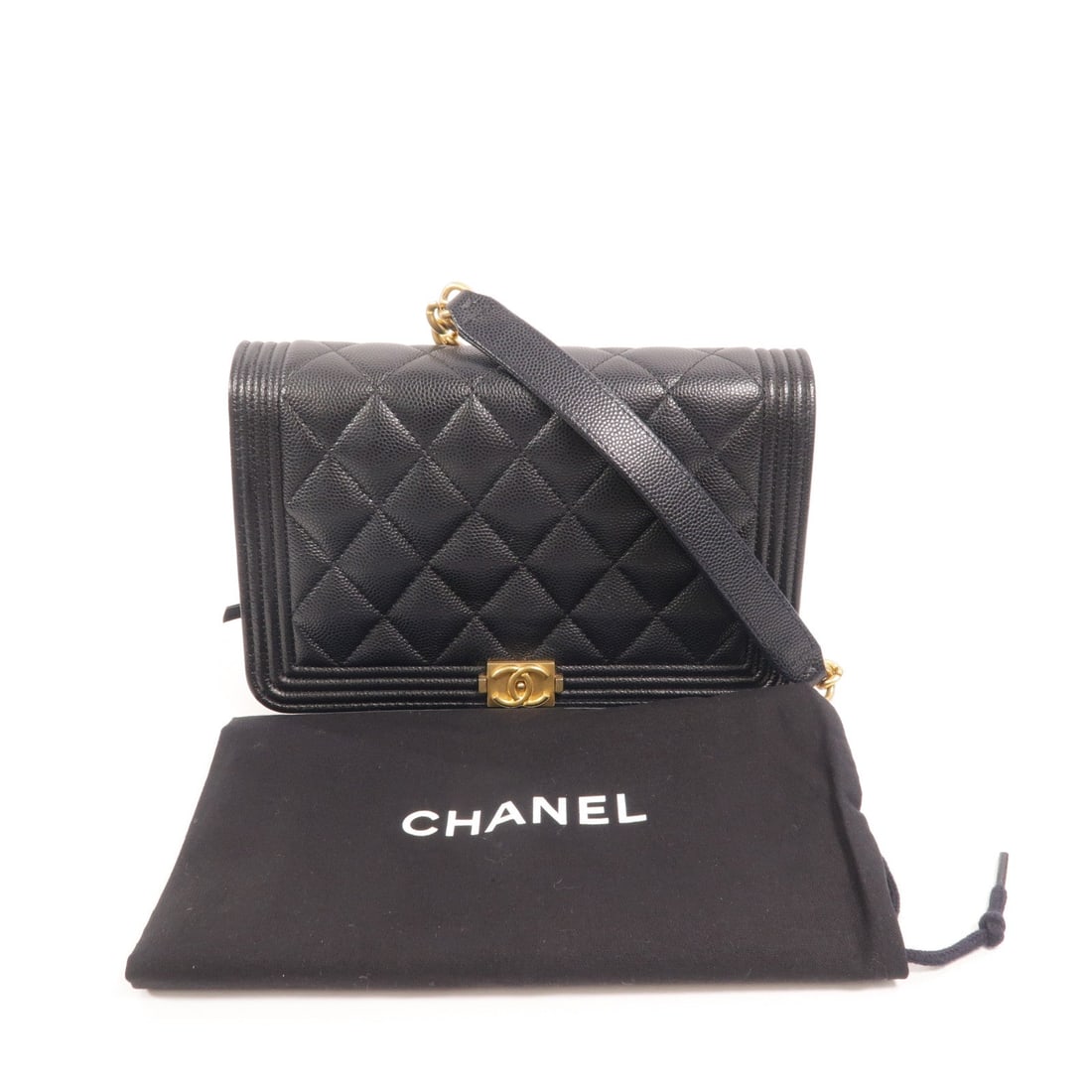 Chanel Boy WOC Black - 10