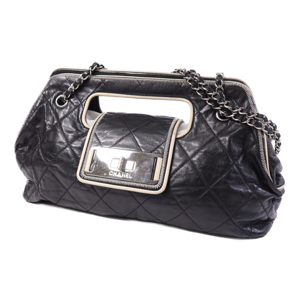 Chanel Large Chain Shoulder Bag - 3